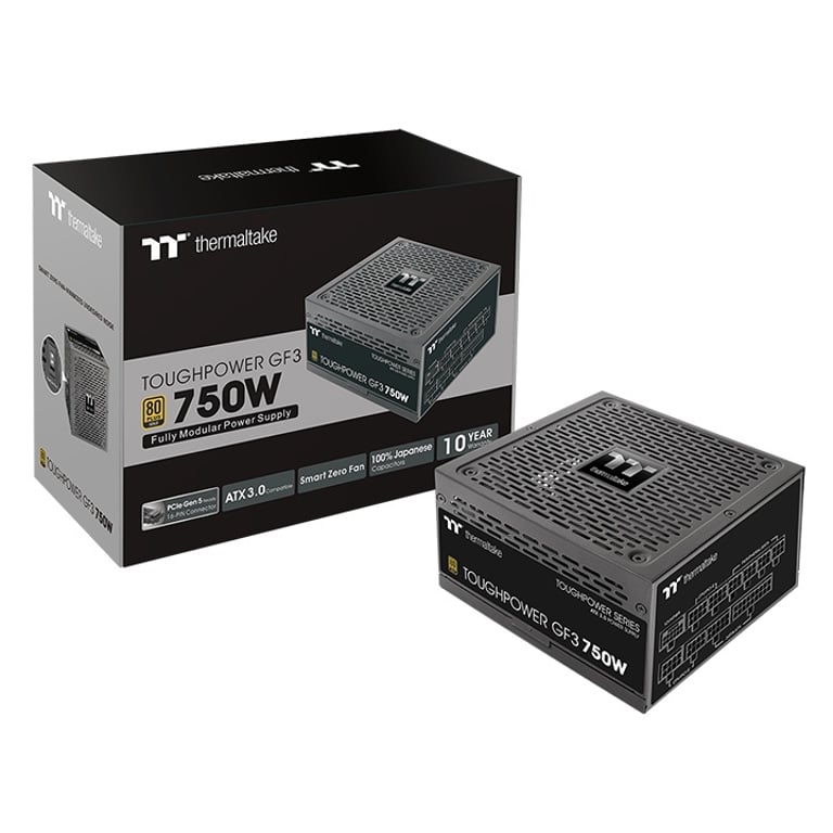Thermaltake Toughpower GF3 moduł zasilaczy 750 W 24-pin ATX Czarny