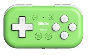 8Bitdo Micro Zielony USB Gamepad Android, Nintendo Switch, PC, iOS