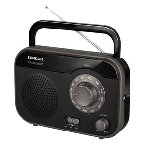 Sencor SRD 210 B Radio, tragbar, analog, schwarz
