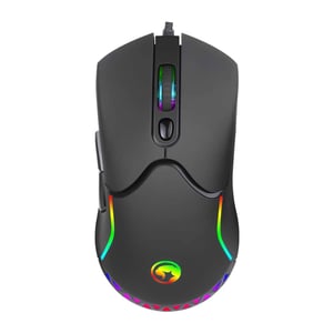 Marvo M359 Gaming-Maus, beidhändig, USB Typ A, optisch, 3200 DPI