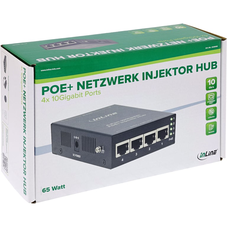 InLine 32304H adapter PoE