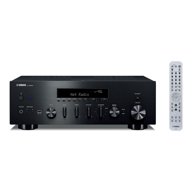 Yamaha R-N600A 80 W Czarny