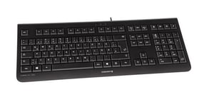 CHERRY KC 1000 klawiatura Biuro USB QWERTY Hiszpański Czarny