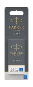 Parker 1950208 Kugelschreiber-Mine, blau, 5 Stück
