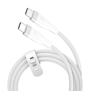 j5create USB-C® 60W Wyjątkowo miękki, podwójnie pleciony przewód do szybkiego ładowania