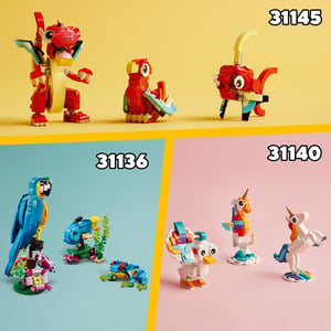 LEGO Creator Czerwony smok