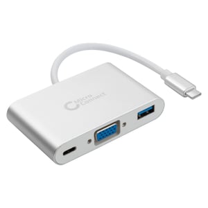 Microconnect USB3.1CCOM3 externe USB-Grafikkarte, weiß