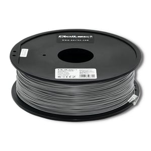 Qoltec 50673 3D-utskriftsmaterial Polymjölksyra (PLA) Silver 1 kg