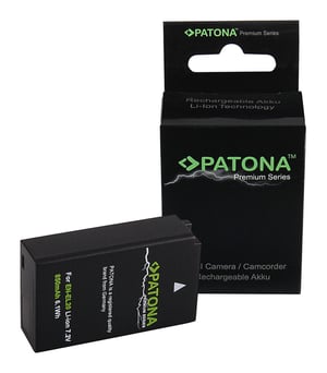 PATONA 1270 Action Camera Body Mount Charging Cradle, Black