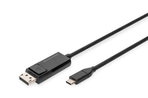 Digitus USB Typ C <=> DisplayPort-Adapterkabel (bidirektional)