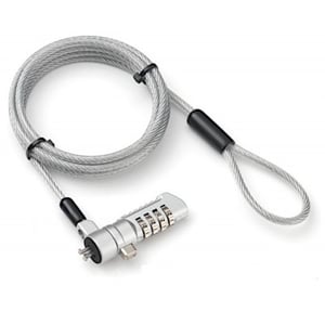 Techly 107296 kabelklämma, silver, 1,8 m