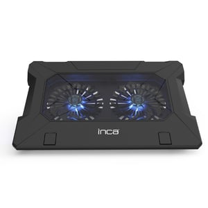 Inca INC-321RX podkładka chłodząca do laptop 43,2 cm (17") Czarny