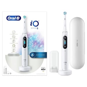 Oral-B iO 4210201363064 Elektrische Zahnbürste für Erwachsene Rotierende Zahnbürste Weiß