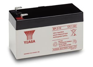 Yuasa NP1.2-12 Lead-acid (VRLA) Battery 12 V 1.2 Ah