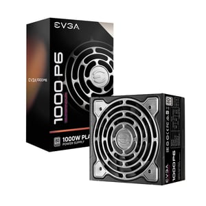 EVGA SuperNOVA 1000 P6 nätverksmodul 1000 W 24-stifts ATX ATX Svart
