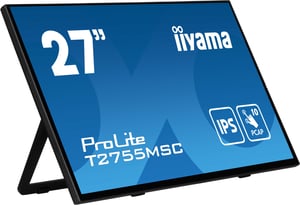 iiyama ProLite T2755MSC-B1 monitor komputerowy 68,6 cm (27") 1920 x 1080 px Full HD LED Touchscreen, Black