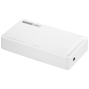 TOTOLINK S808G przełącznik sieciowy Nie zarządzany Gigabit Ethernet (10/100/1000) Biały