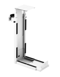 Arozzi AZ-PCMOUNT-WT Mount and Stand for Multifunction PCs/Workstations, 30 kg, White