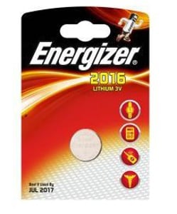 Energizer 626983 Batterie für den Hausgebrauch Einwegbatterie CR2016 Lit