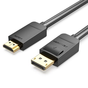Vention HADBG kabeladapter 1,5 m DisplayPort HDMI Svart