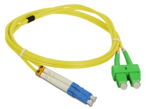 Alantec FOC-SCALC-9SMD-1 kabel InfiniBand / światłowodowy 1 m SC LC Żółty