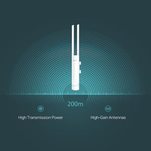TP-Link EAP113-Outdoor 300 Mbit/s Biały Obsługa PoE