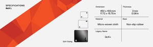 Steelseries STEEL-63003 Gaming-Mauspad Schwarz
