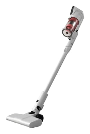 Deerma DEM-T20W okurzacz na kiju/szczotka elektryczna Odkurzacz stojący 2 w 1 Bateria Suchy i Mokry HEPA Bez worka 0,45 l 180 W Biały