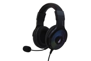 SureFire Harrier 360 Zestaw słuchawkowy Przewodowa Opaska na głowę Gaming USB Typu-A Carbon