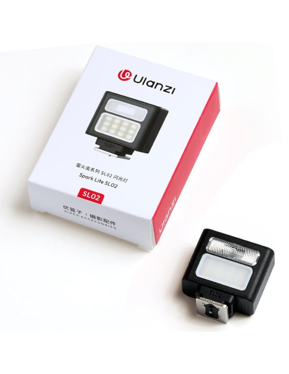 Ulanzi SL02 Kompaktowa lampa Czarny