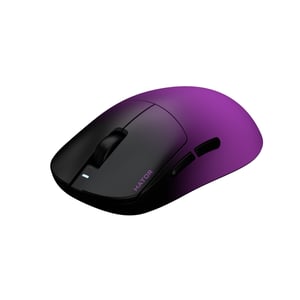 HATOR Quasar 3 Ultima 8K Drahtlose Gaming-Maus auf der rechten Seite: RF-Funk + Bluetooth + USB Typ C, optisch 30000 DPI