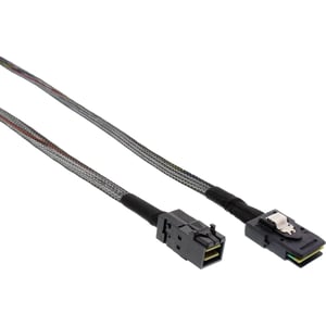 InLine 27628B kabel SAS 1 m Czarny