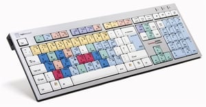 Logickeyboard Steinberg Cubase Nuendo klawiatura Biuro USB QWERTY British English Wielobarwny