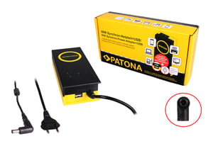 PATONA 2609 adapter zasilający/ inwentor Wewnętrzna 90 W Czarny, Żółty