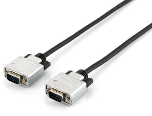 Equip 118865 VGA-Kabel 15 m VGA (D-Sub) Schwarz, Silber