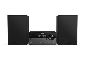 Philips TAM4505/12 hemmaudioanläggning Mikro-hemmaudiosystem 60 W Svart, Grå
