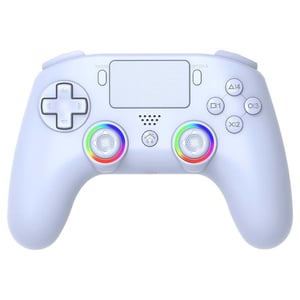 Subsonic SA5716-2 Gaming Controller, White, Analog/Digital Gamepad for PC and PlayStation 5