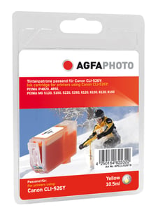 AgfaPhoto APCCLI526YD Tintenpatrone, 1 Stück, Gelb