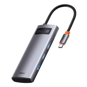 Baseus Metal Gleam USB 3.2 Gen 1 (3.1 Gen 1) Typ C Grau