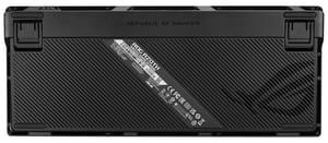 ASUS ROG Azoth klawiatura Gaming USB + RF Wireless + Bluetooth Czarny
