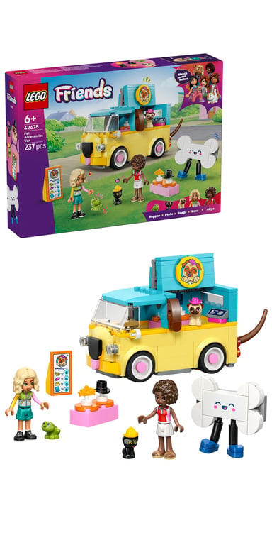 LEGO Friends Furgonetka z akcesoriami dla zwierząt