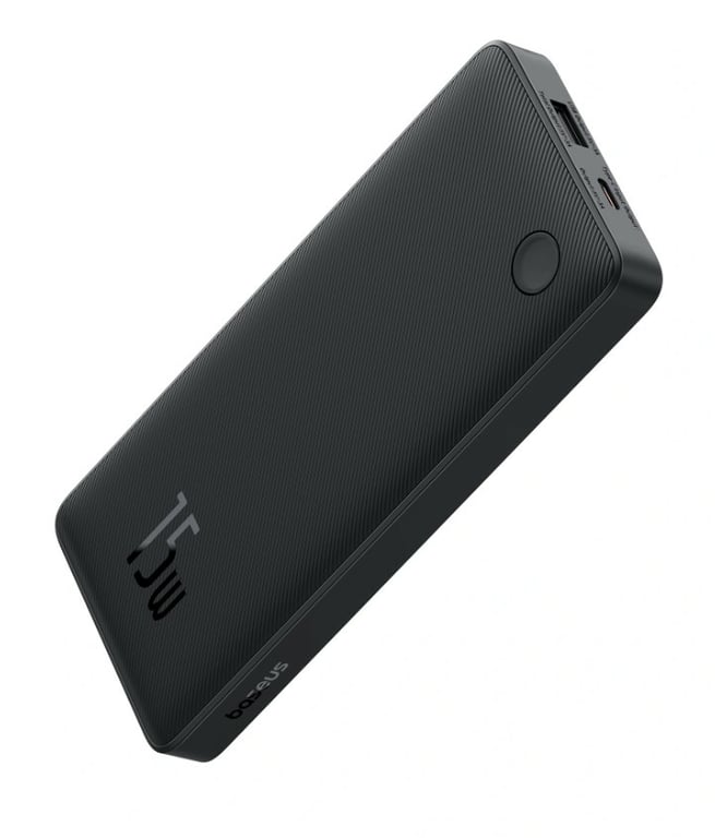 фото Зовнішній акумулятор (павербанк) Baseus Airpow Lite 10000mAh 15W Black (P10067500123-00)
