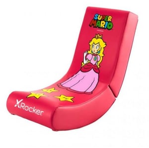 X Rocker Prinzessin Peach Fotel gamingowy Obite siedzisko Wielobarwny
