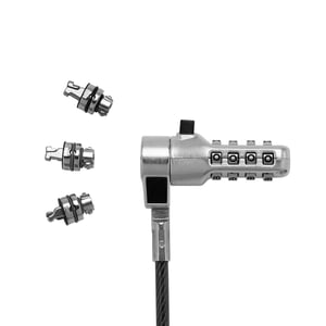DICOTA D32128 Kabelbinder Schwarz, Stahl 2 m