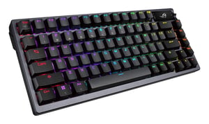 ASUS ROG Azoth klawiatura Gaming USB + RF Wireless + Bluetooth Czarny