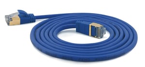 Wantec 7129 kabel sieciowy Niebieski 0,25 m Cat7 S/FTP (S-STP)