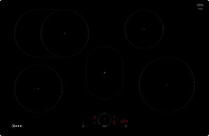 Neff T58PHF1L0 Cooktop, Black, Built-in, 80 cm, Induction Cooktop with 4 cooking zones