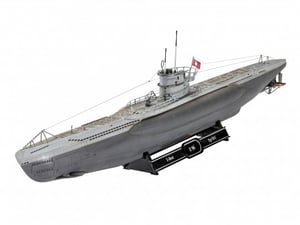 Revell „Das Boot“ Collector’s Edition – Modell zum 40-jährigen Jubiläum eines Kriegsschiffs, Bausatz im Maßstab 1:144