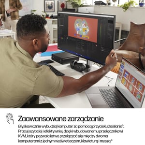 HP Monitor Pro seria 7 4K Thunderbolt 4 – 732pk, 31,5″