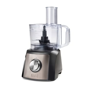 Black & Decker BXFPA1200E matberedare 1200 W 1,5 l Svart, Rostfritt stål